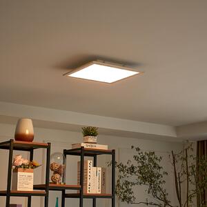Lindby LED panel Livel, CCT, 40 cm x cm, daljinski upravljalnik, zatemnjen, Kovinska, Kuhinja, Plastika, Sodobni