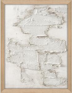 Ročno naslikana slika 32,5x42,5 cm White rock – Malerifabrikken