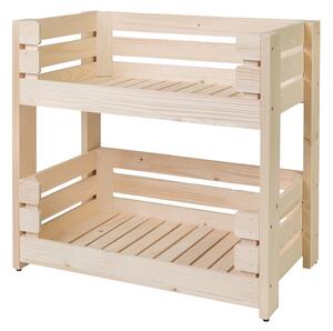 ATMOWOOD Lesen poličnik r2o 60 x 64 x 39 cm