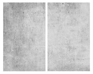Zaščitne plošče za štedilnik iz kaljenega stekla 2 ks 52x30 cm Concrete – Allstar