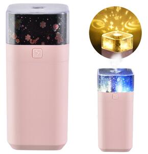 LED RGB aroma difuzor vlažilec zraka in zvezdni projektor