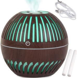 Namizni aroma LED RGB vlažilec zraka difuzor 300ml USB
