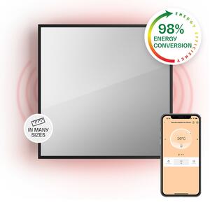 Klarstein La Palma 500 smart, pametni grelnik, 2 v 1, Infrardeči, 60 x 60 cm, 500W, ogledalo spredaj