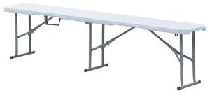 Autronic Vrtna klop, kovinska, plastična, bela,AZ-K 1001 WT
