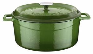 LAVA Metal Litoželezna posoda premer 28 cm,zelena, 6,7 l