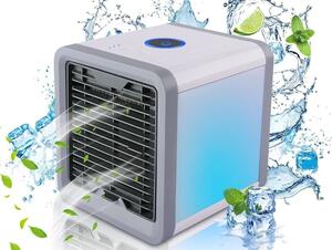 LED prenosna klimatska naprava arktični zračni hladilnik 3v1
