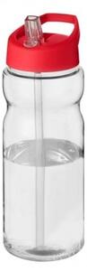 Steklenica za Vodo z Izlivnim Pokrovom in Slamico (600ml)