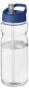 Steklenica za Vodo z Izlivnim Pokrovom in Slamico (600ml)