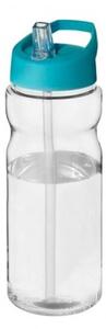 Steklenica za Vodo z Izlivnim Pokrovom in Slamico (600ml)