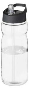 Steklenica za Vodo z Izlivnim Pokrovom in Slamico (600ml)