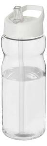 Steklenica za Vodo z Izlivnim Pokrovom in Slamico (600ml)