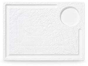 Servirna Plošča za Zrezke, Stone, Porcelan, 325x230mm