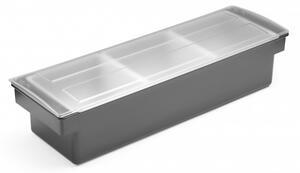 Barsko Stojalo za Začimbe, 3 Delno, 480x150x100mm