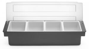 Barsko Stojalo za Začimbe, 4 Delno, 480x150x100mm