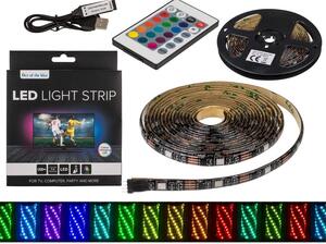 Set USB TV LED RGB trak televizijska osvetlitev 3m + daljinec