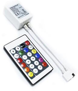 LED RGB krmilnik 3A 12V 24 tipk - čarobni kontroler