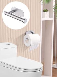 Inox samolepilno 3M držalo za WC papir 17cm