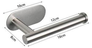 Inox samolepilno 3M držalo za WC papir 17cm