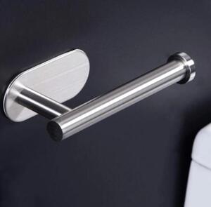 Inox samolepilno 3M držalo za WC papir 17cm