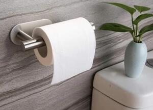 Inox samolepilno 3M držalo za WC papir 17cm