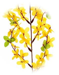 Komplet 3 kosov umetne rastline Forsythia, v. 52cm