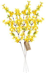 Komplet 3 kosov umetne rastline Forsythia, v. 52cm