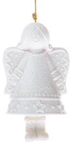 Porcelanski zvonček Angel, 7,9 x 10,1 x 6,5 cm