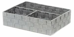 Organizator za perilo in dodatke Compactor TEX, 32x 25 x 8 cm, siv