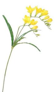 Umetno cvetje Freesia rumena, 57 cm