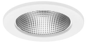 BRUMBERG LED vgradni svetilka MUNA PRO MICRO, bela, CCT, z možnostjo zatemnitve, zatemnjen, Bela, Hodnik, Aluminij, Vgreznjeni strop