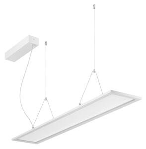 BRUMBERG LED-visoka lampa Adara 119,5 cm, vklop/izklop, 2CCT, prosojna, Bela, Študija / pisarna, Aluminij
