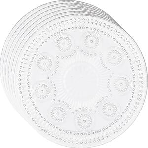 Altom Komplet steklenih krožnikov Daisy, 17 cm , 6kosov