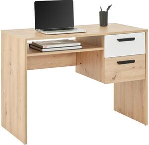 Mömax Pisalna Miza Basic Two, Barva Hrasta, 100x50
