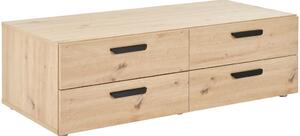 Mömax Predalnik Basic Two 4s, Barva Hrasta
