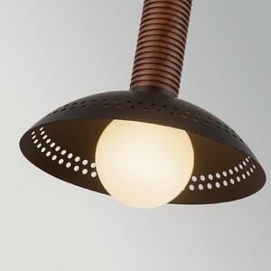 Elstead LED-visoka svetilka Arden, mat črna, Ø 15 cm, kovina, z možnostjo regulacije, zatemnjen, Črna, Dnevna soba / jedilnica, Aluminij, Sodobni