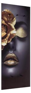 Mömax Stenski Obešalnik Kalea Gold, Motiv Ženske
