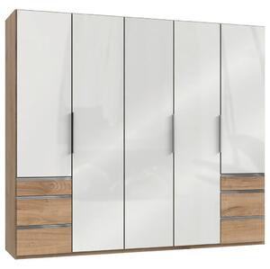 Modern Living Omara S Klasičnimi Vrati Level 36 D, Bela, Barva Hrasta