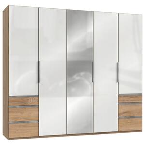Modern Living Omara S Klasičnimi Vrati Level 36 D, Bela, Barva Hrasta