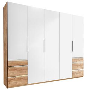 Modern Living Omara S Klasičnimi Vrati Level 36 A, Bela, Barva Hrasta