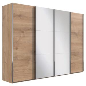 Modern Living Omara Z Drsnimi Vrati Level 36 A, Barva Hrasta