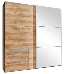 Modern Living Omara Z Drsnimi Vrati Level 36 A, Barva Hrasta