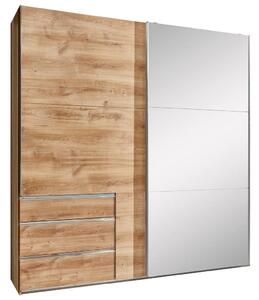 Modern Living Omara Z Drsnimi Vrati Level 36 A, Barva Hrasta