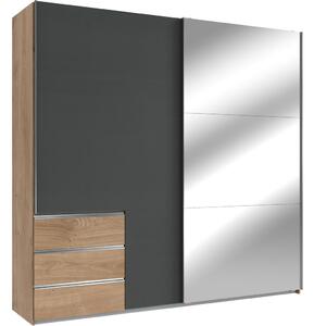 Modern Living Omara Z Drsnimi Vrati Level 36 A, Barva Grafita