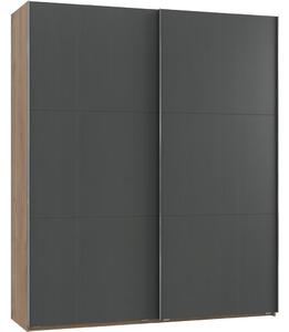 Modern Living Omara Z Drsnimi Vrati Level 36 A, Barva Grafita