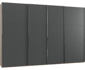 Modern Living Omara Z Drsnimi Vrati Level 36 A, Barva Grafita