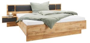 Modern Living Posteljna Garnitura Valencia, Barva Hrasta, Siva