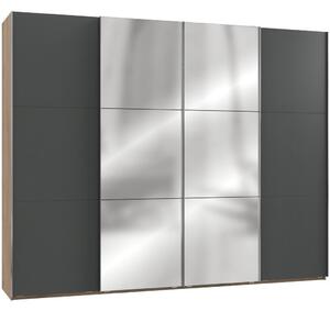 Modern Living Omara Z Drsnimi Vrati Level 36 A, Barva Grafita
