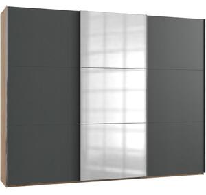 Modern Living Omara Z Drsnimi Vrati Level 36 A, Barva Grafita