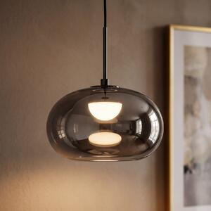 OSRAM LED-visoka svetilka Decor Satellite, siva, Ø 20 cm, 1-žarnica, CCT, zatemnjen, Siva, Dnevna soba / jedilnica, Steklo, Sodobni