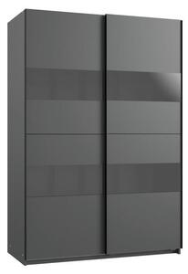 Modern Living Omara Z Drsnimi Vrati Altona, Barva Grafita, Siva